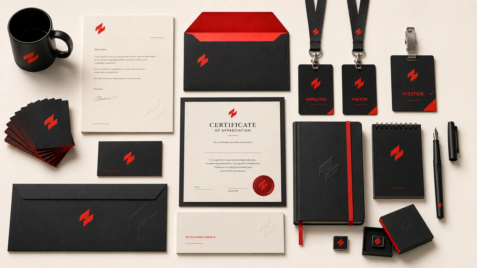 Branding Materials — work produced by Impression
