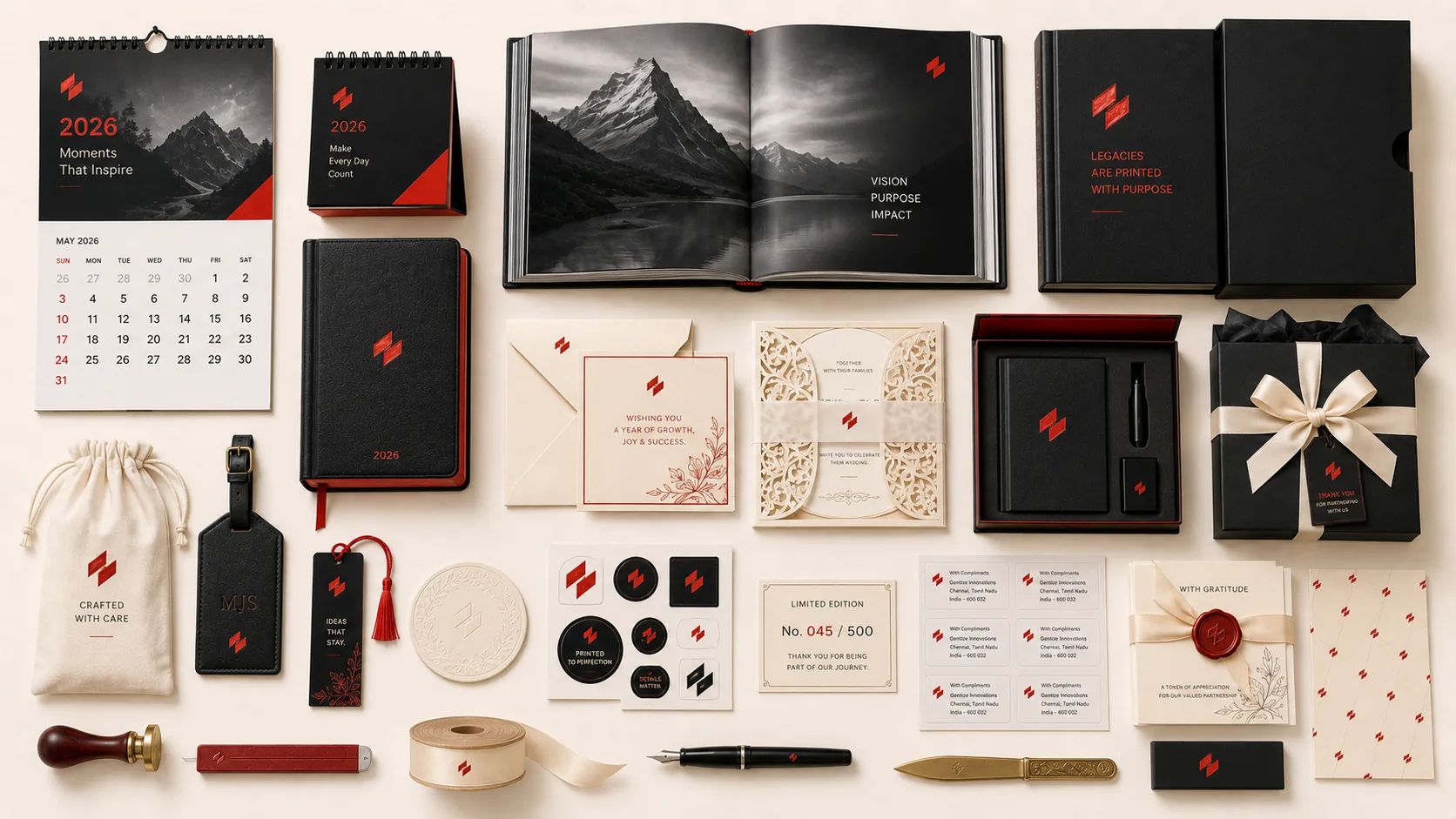 Custom Printing Solutions — work produced by Impression