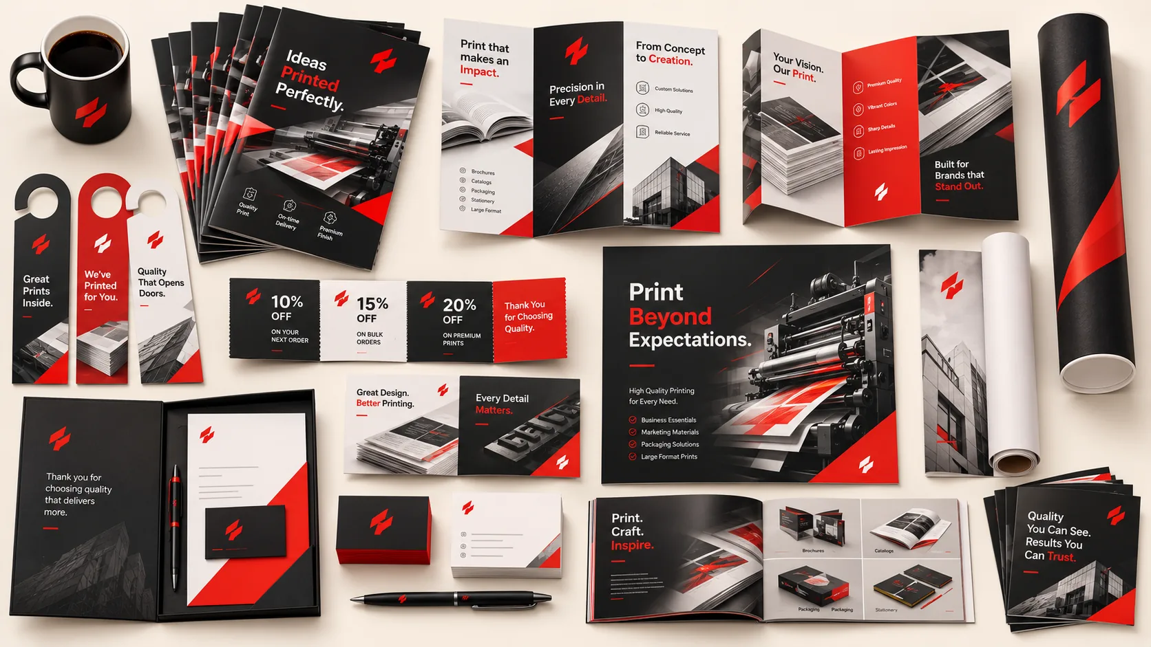 Marketing & Promotional — work produced by Impression